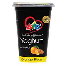 Bio Orange Biscuit Yoghurt 450ml